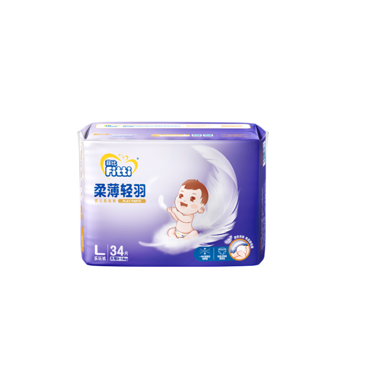 柔薄轻羽婴儿乐玩裤